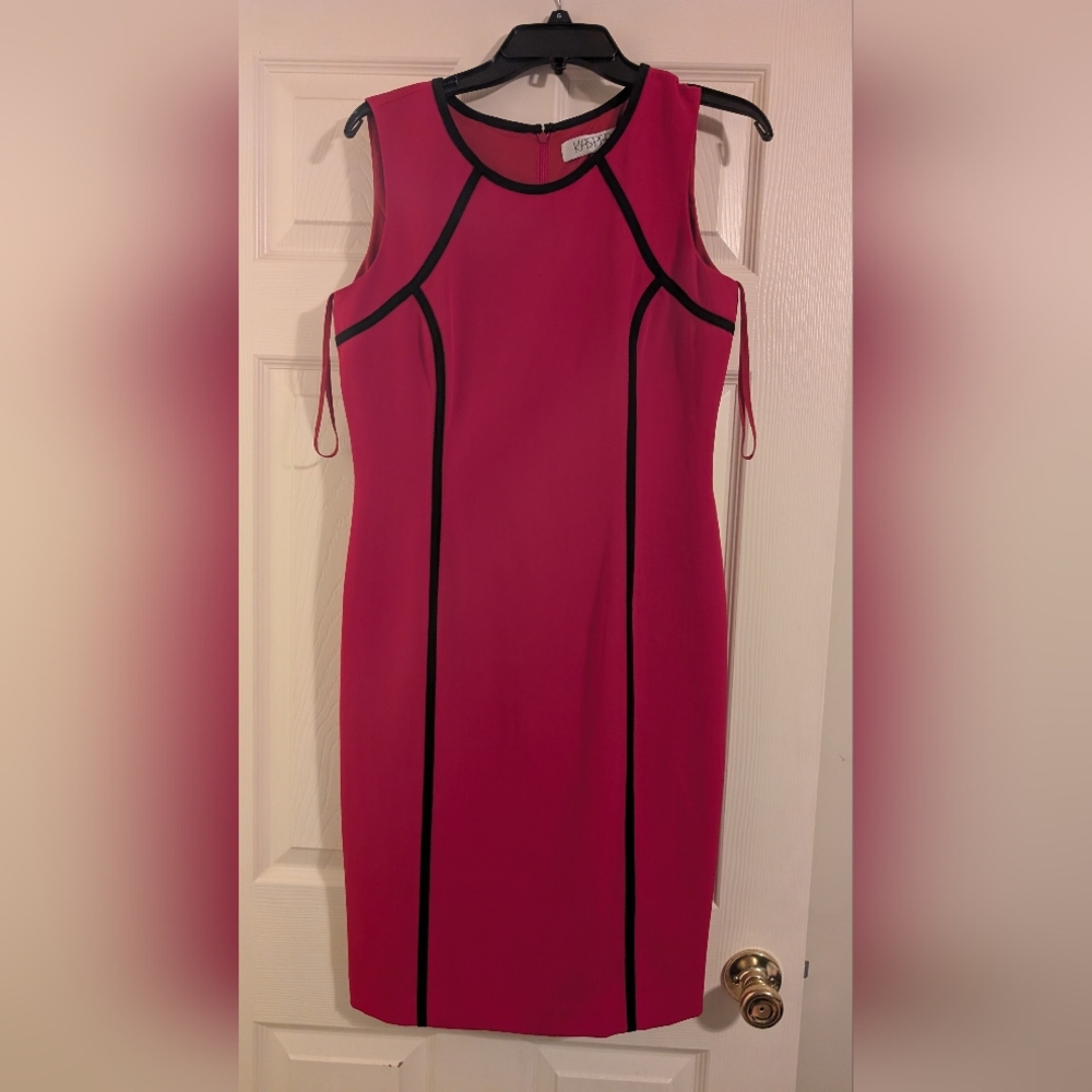 Kasper Pink and Black Women's Dress
